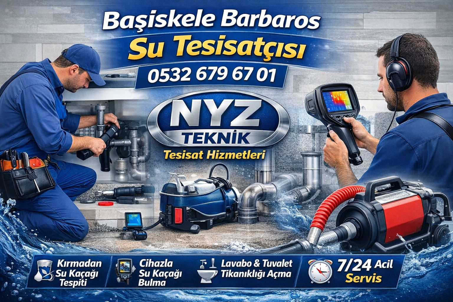 Başiskele Vezirçiftliği Su Tesisatçısı